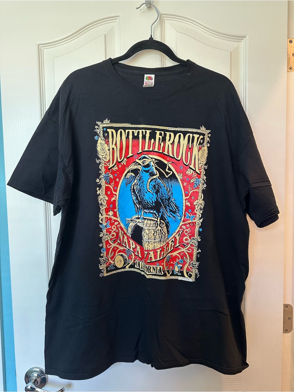 BottleRock Napa Valley 2022 Graphic T-Shirt Black Music Festival Tee